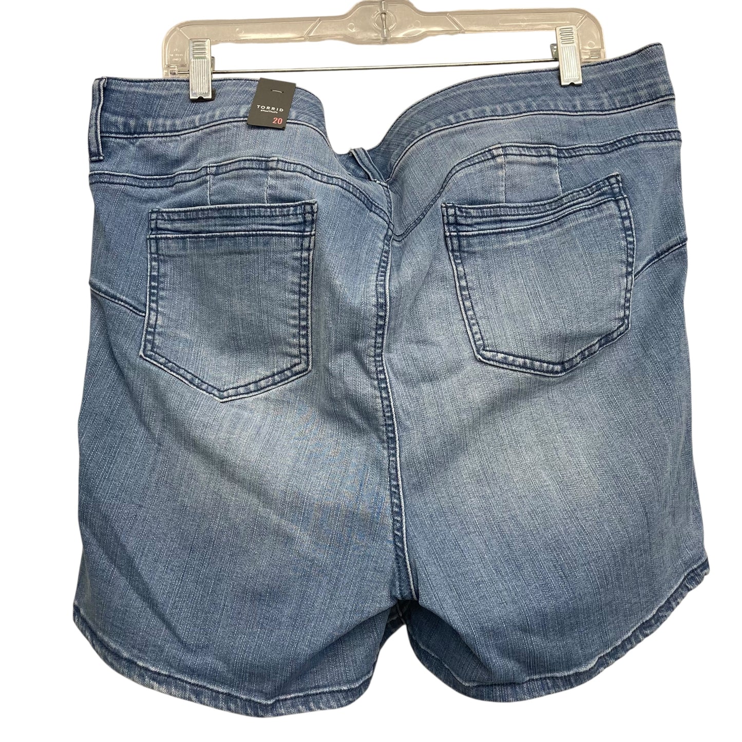 Shorts By Torrid In Blue Denim, Size:20