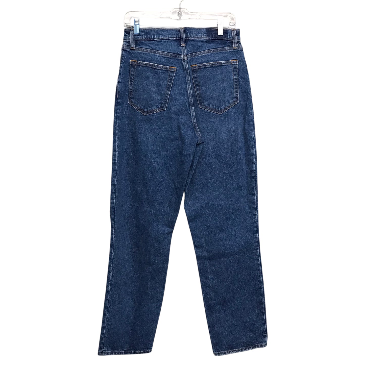 Jeans Wide Leg By Abercrombie And Fitch In Blue Denim, Size:8
