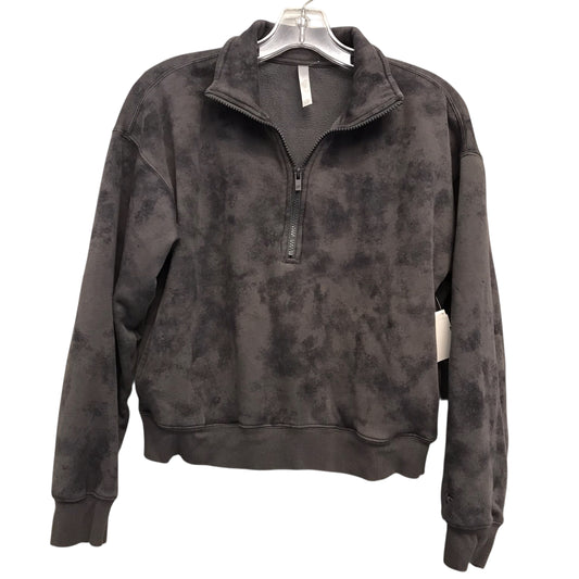 Athletic Sweatshirt Collar By Fabletics In Grey, Size:S