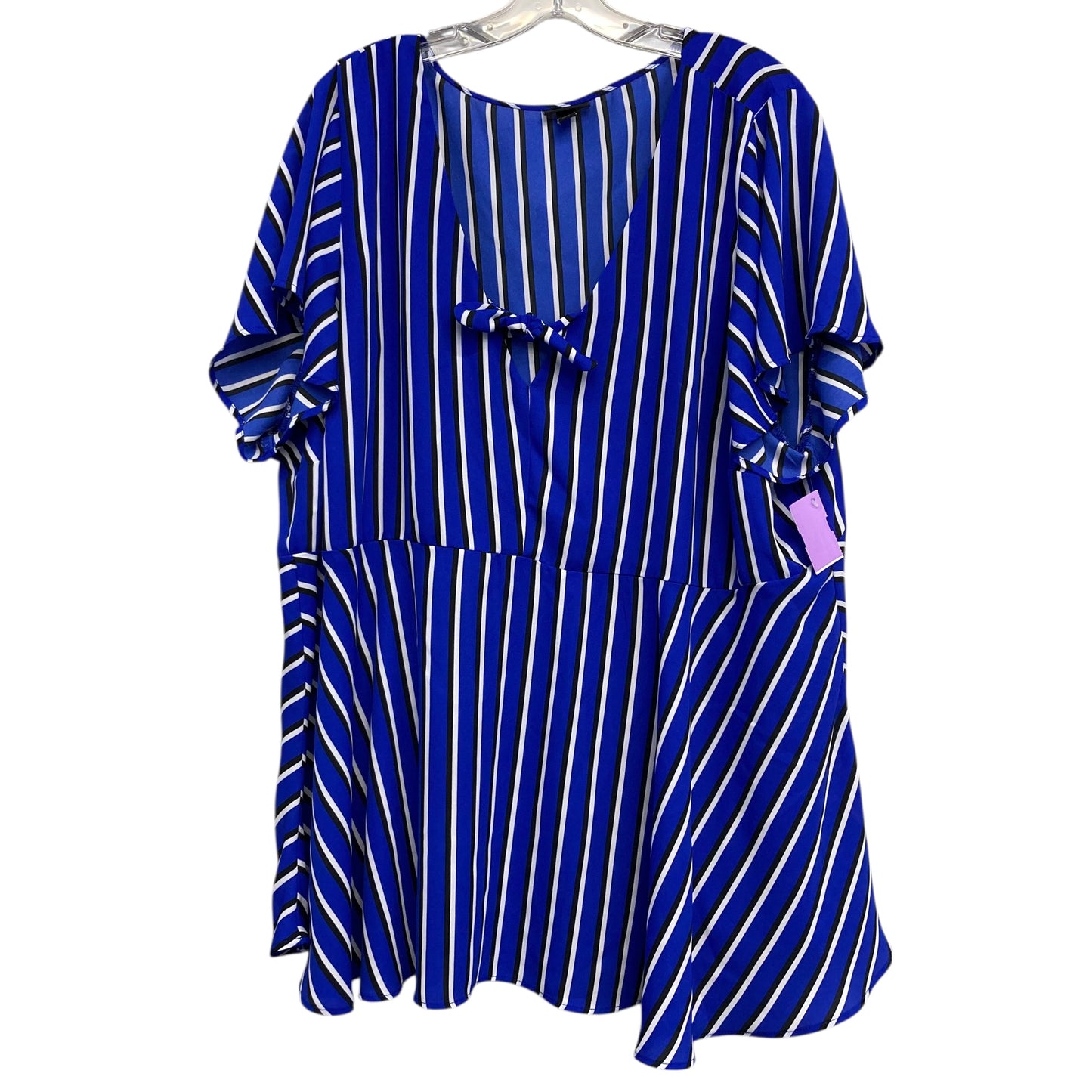 Top Ss By Torrid In Striped Pattern, Size:4X