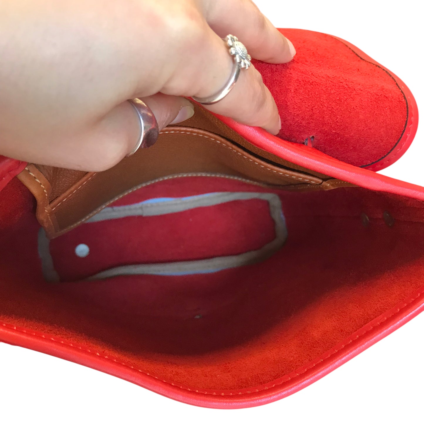 Crossbody Designer By Dooney And Bourke In Red, Size:Small