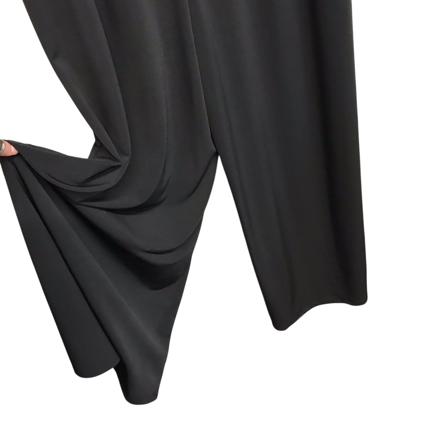 Jumpsuit By Soft Surroundings In Black, Size:1X