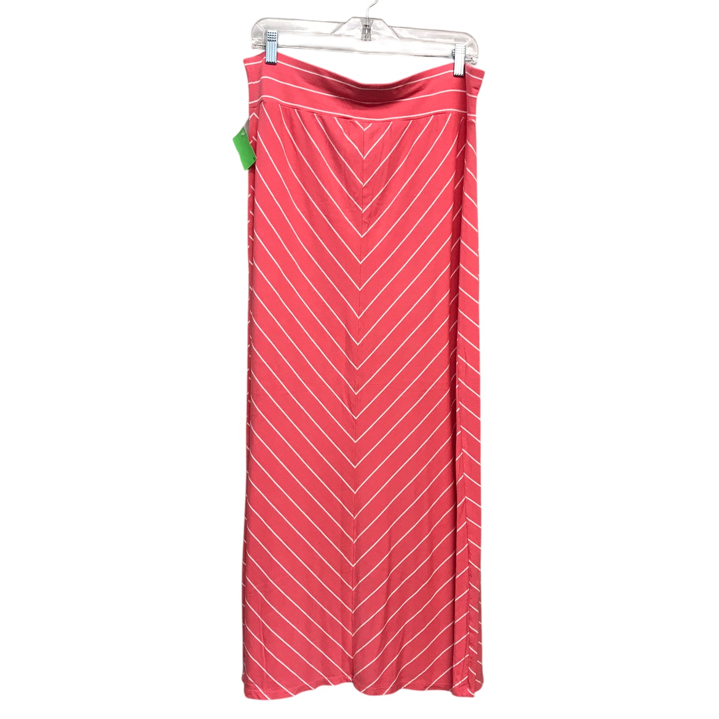 Skirt Maxi By Ava & Viv In Striped Pattern, Size:16