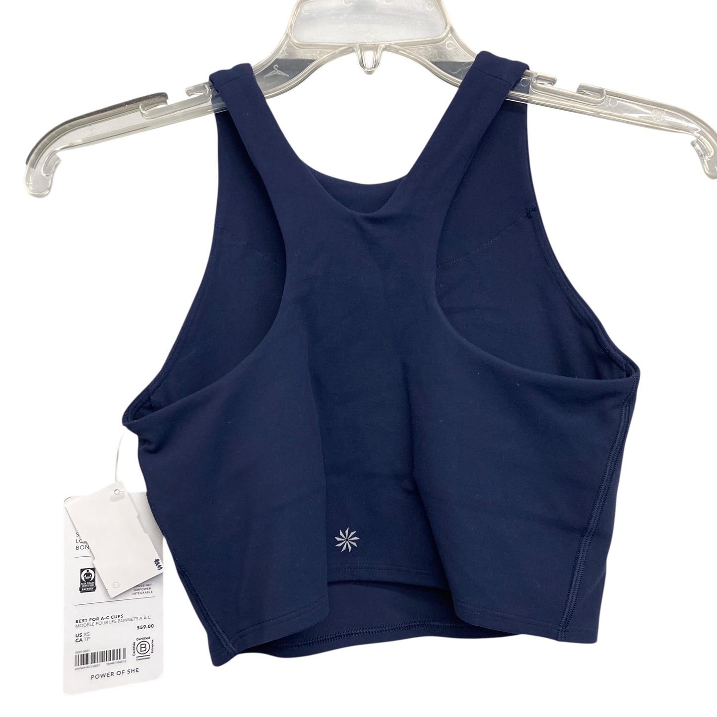 Athletic Tank Top By Athleta In Blue, Size:Xs
