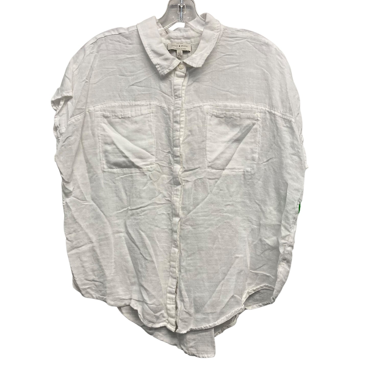Top Ss By Lucky Brand In White, Size:L