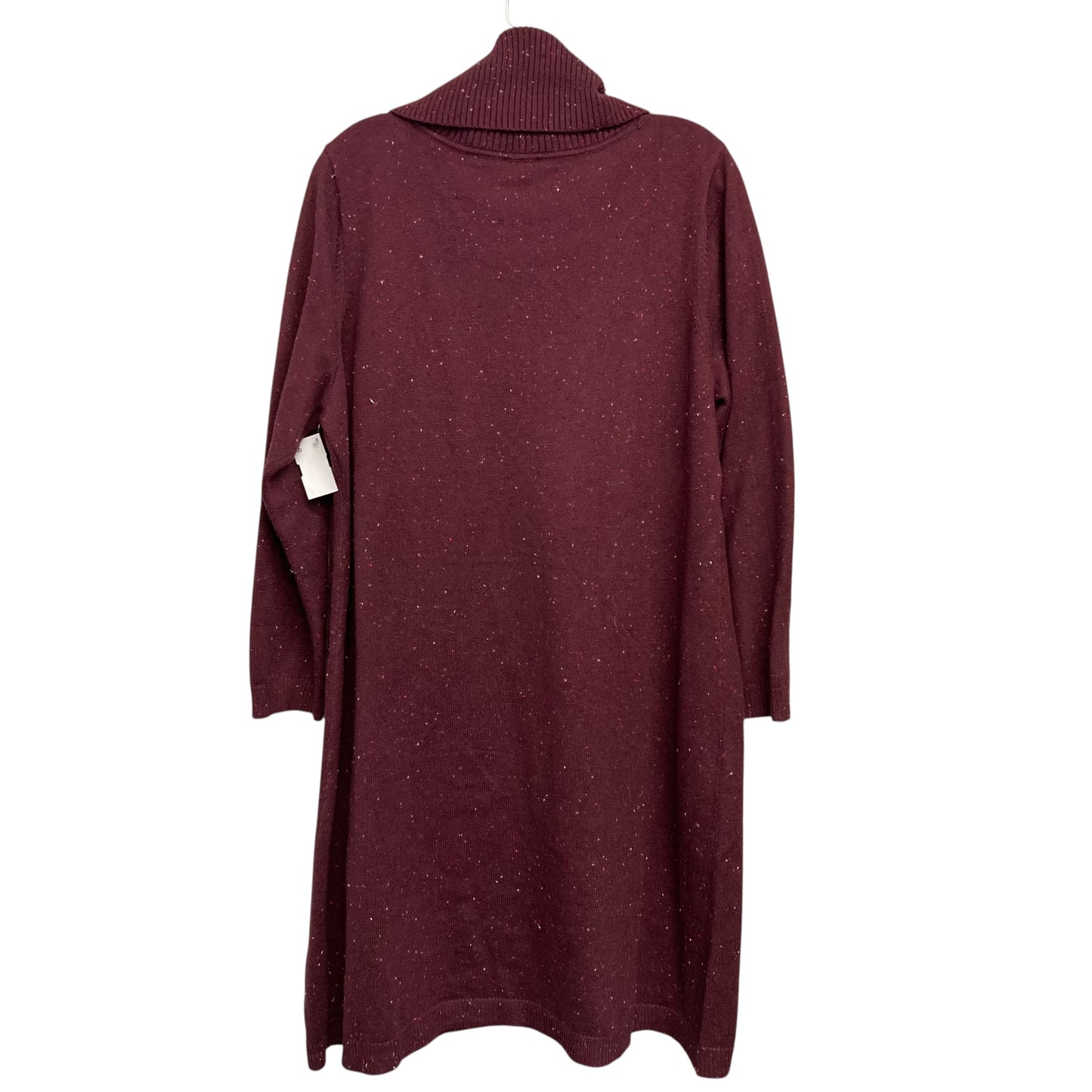 Dress Sweater By Talbots In Red, Size:2XPetite