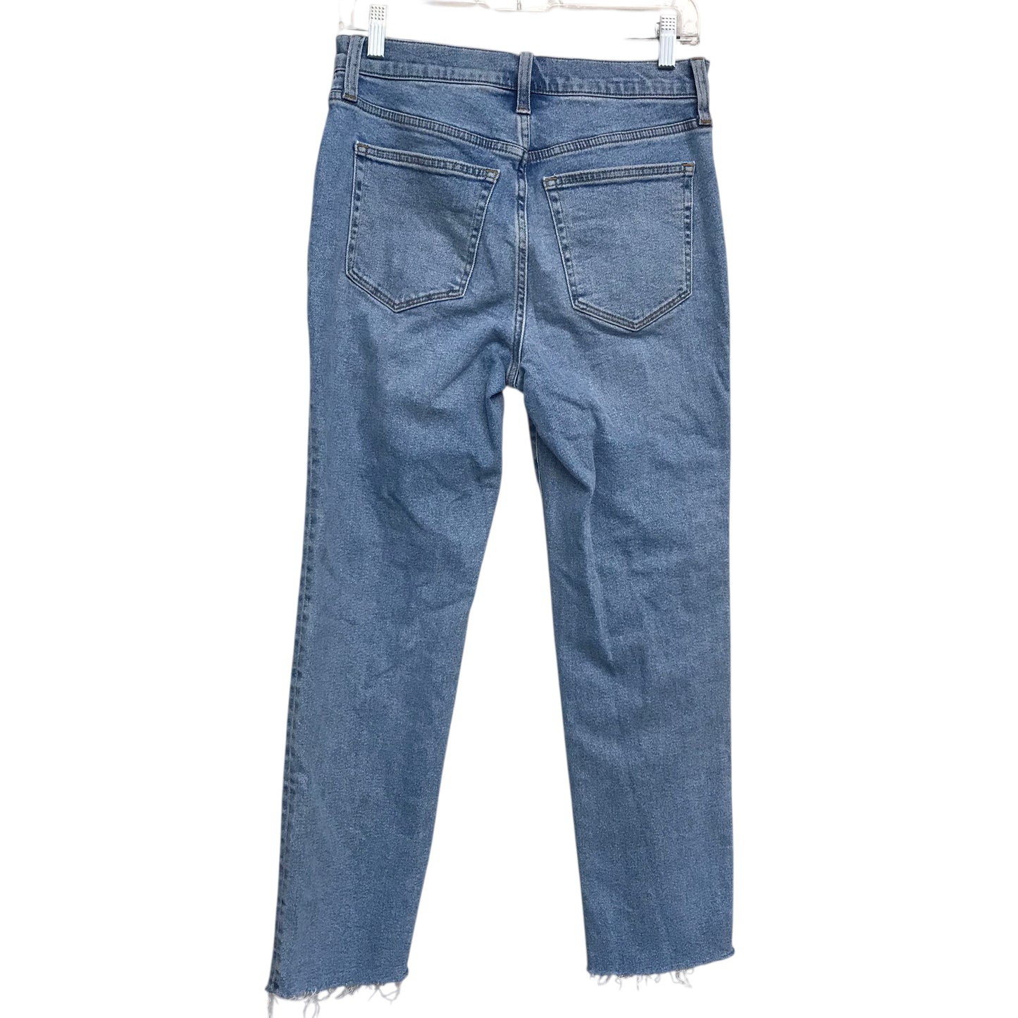 Jeans Straight By J. Crew In Blue Denim, Size:4