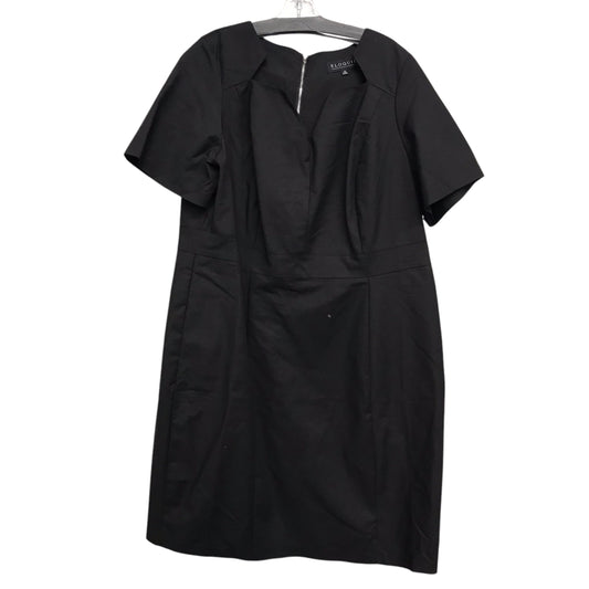 Dress Work By Eloquii In Black, Size:20