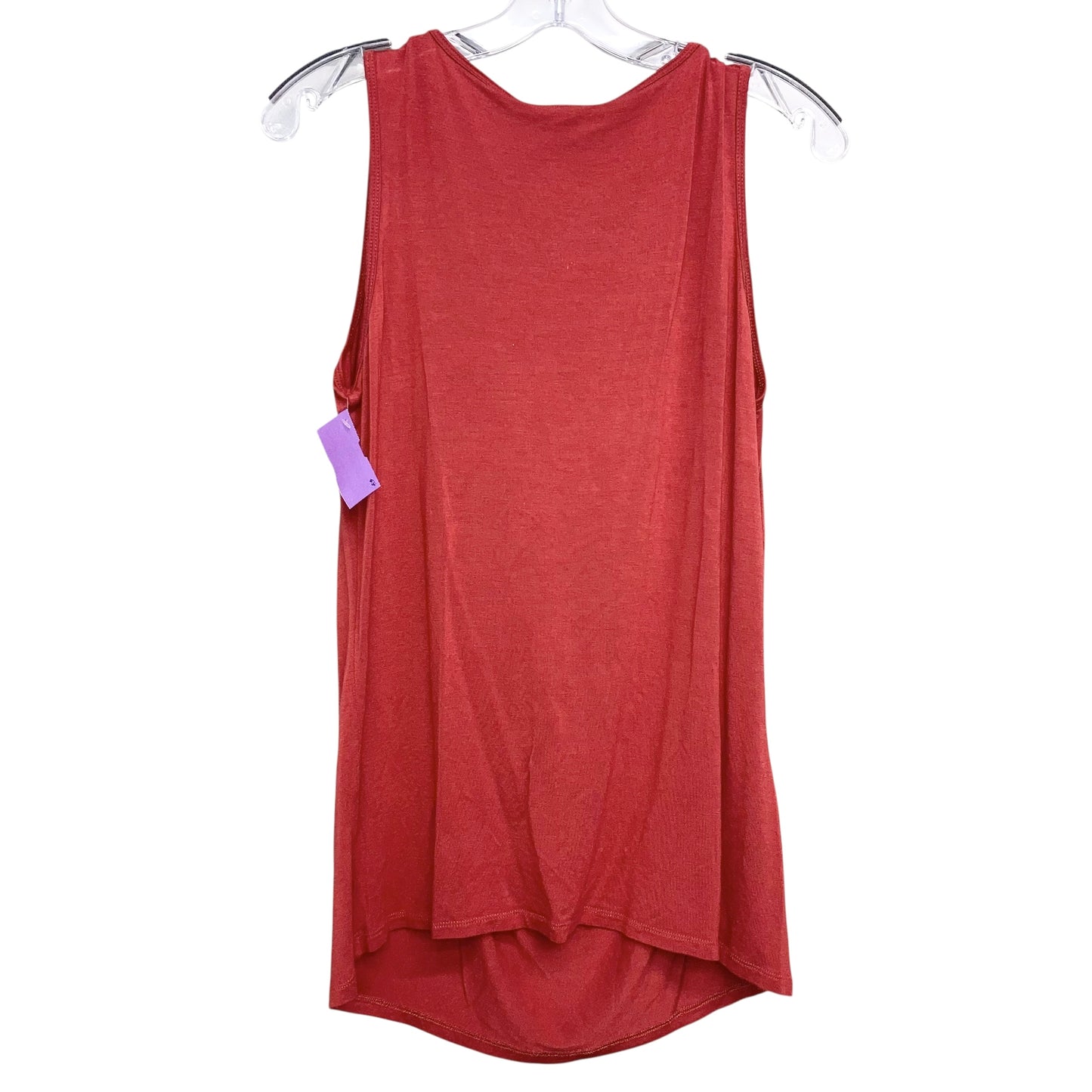Top Sleeveless By August Silk In Orange, Size:L