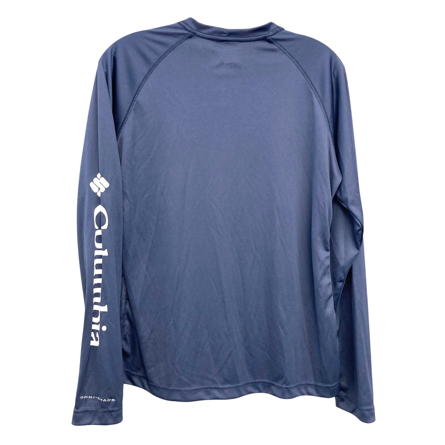 Athletic Top Ls Crewneck By Columbia In Navy, Size:M