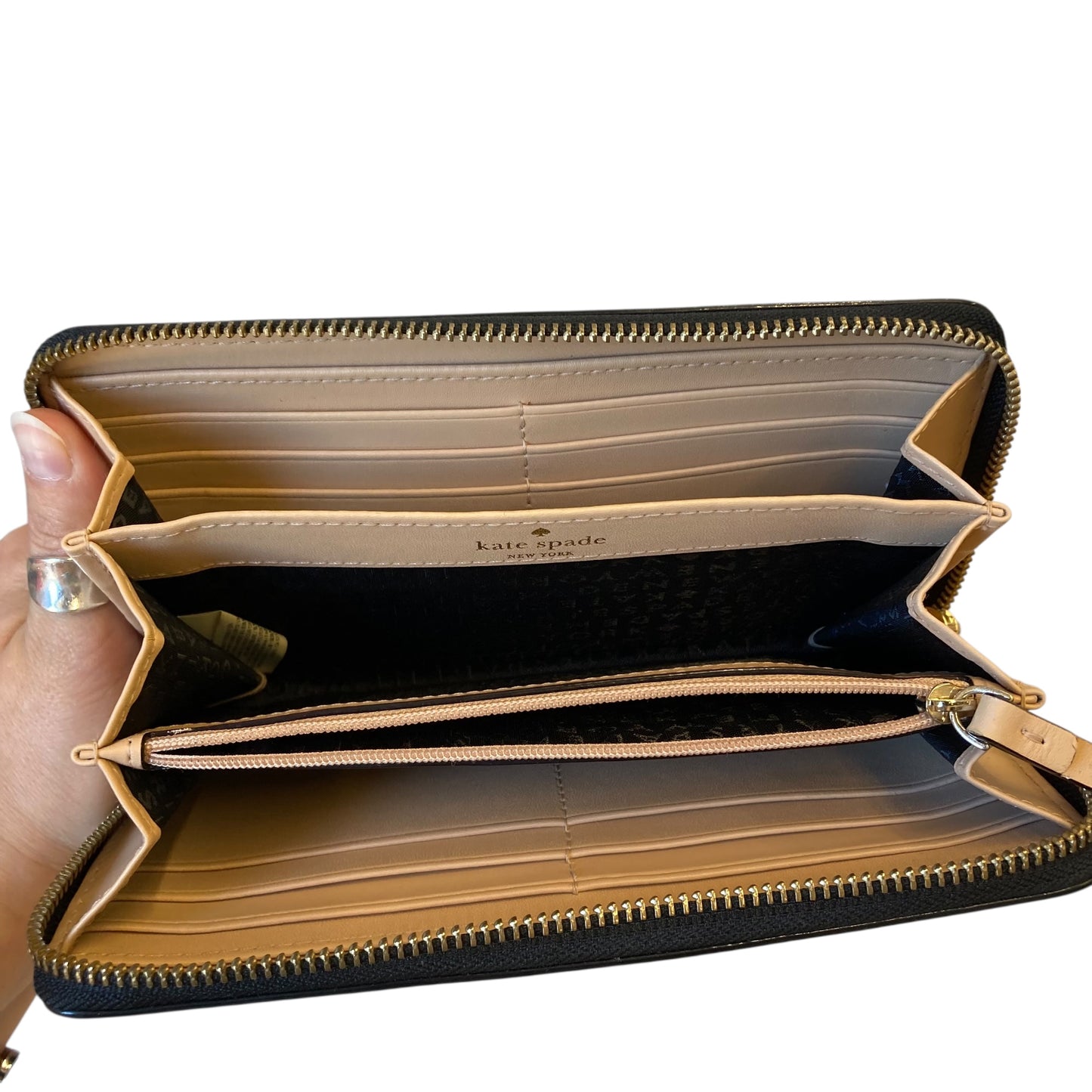 Wallet Designer By Kate Spade In Black, Size:Medium
