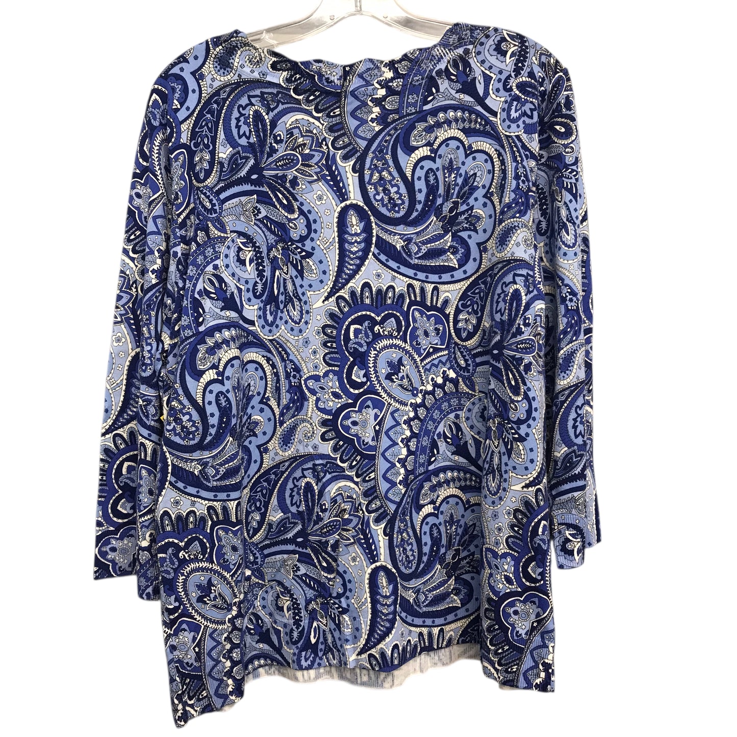 Top Ls By Talbots In Paisley Print, Size:2X