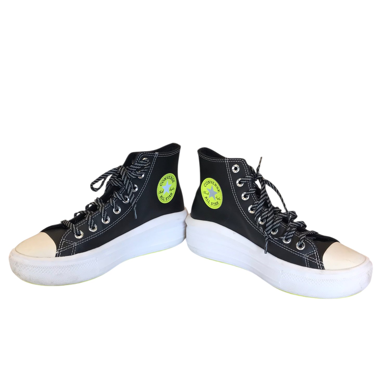 Shoes Sneakers By Converse In Black & White, Size:8.5