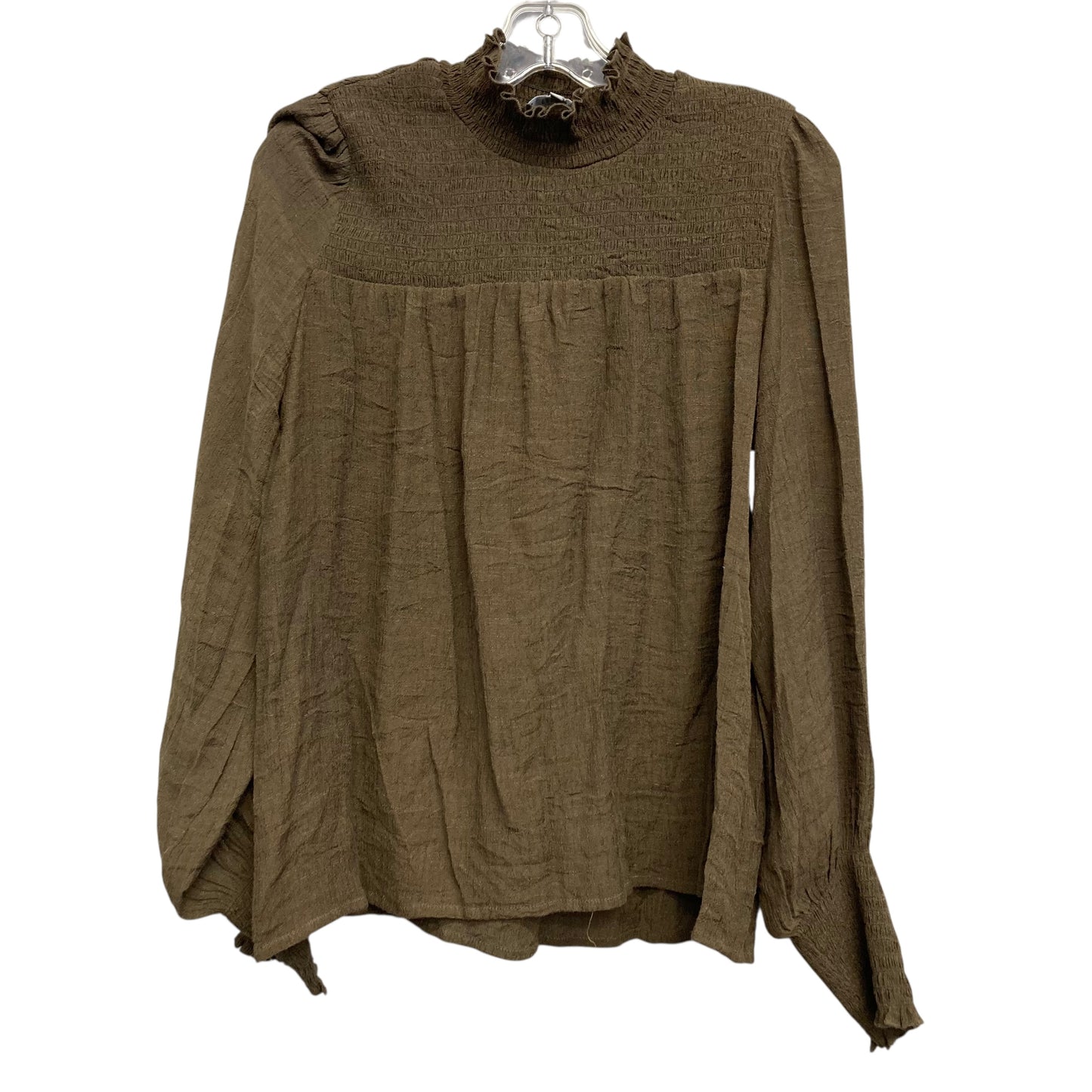 Top Ls By Fun2Fun In Green, Size:M