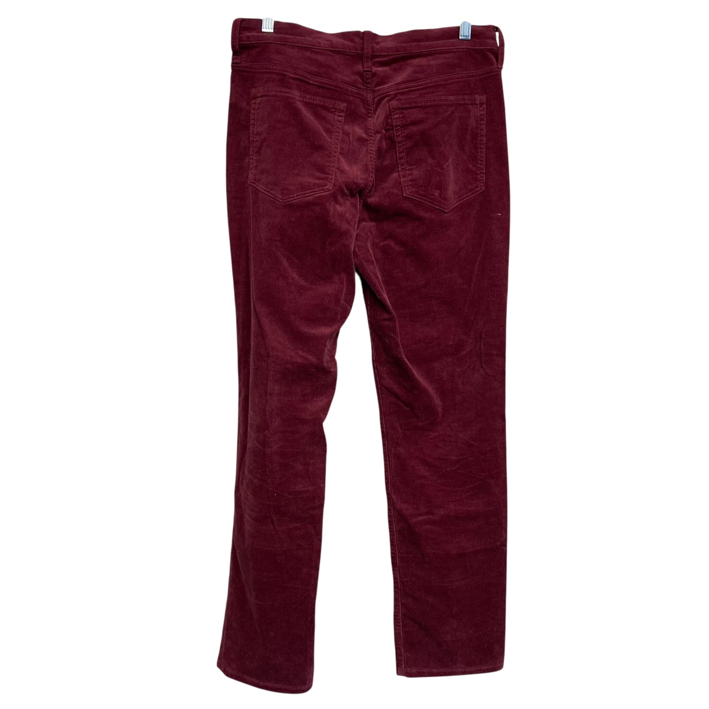 Pants Corduroy By J. Crew In Maroon, Size:8
