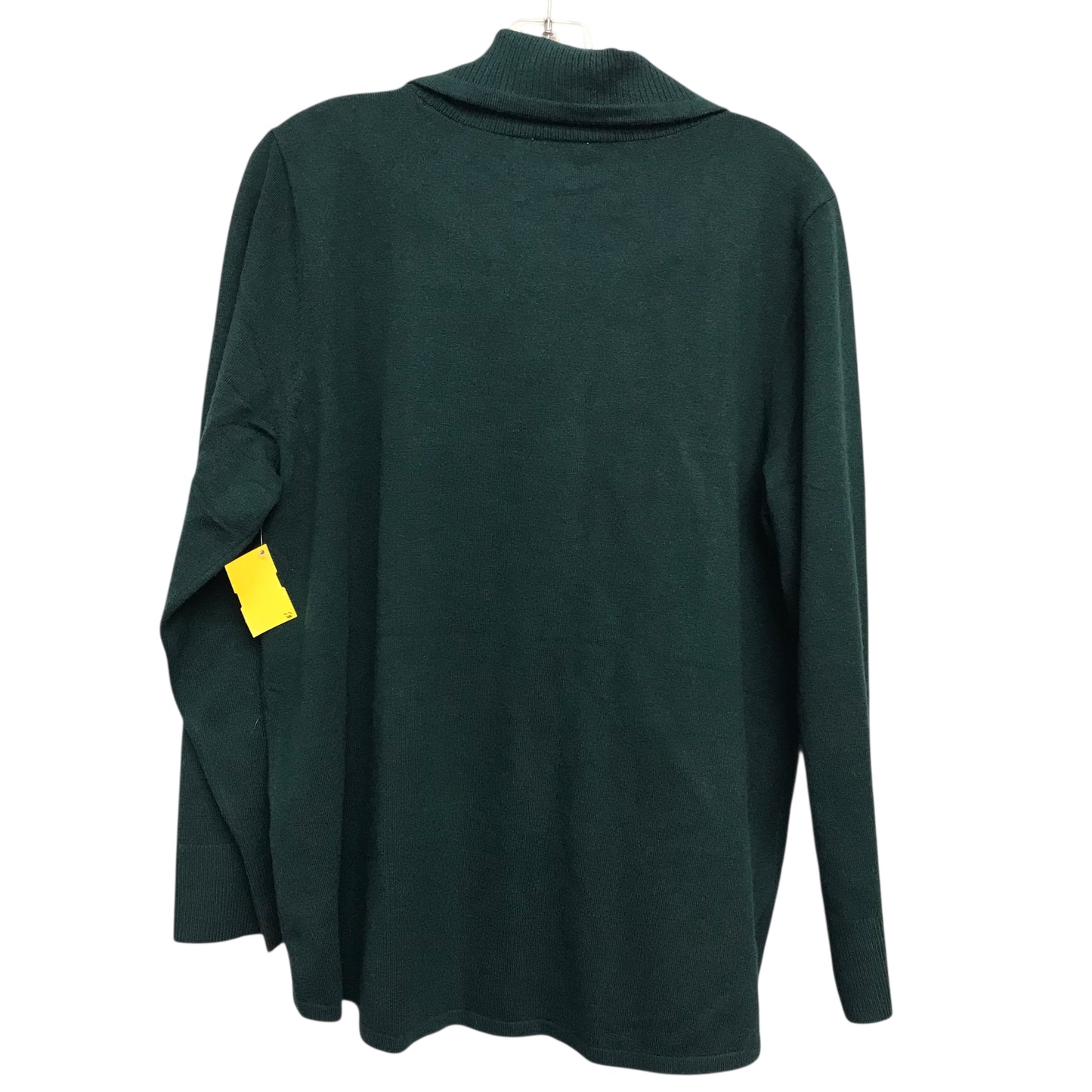 Sweater By Chicos In Green, Size:Xl