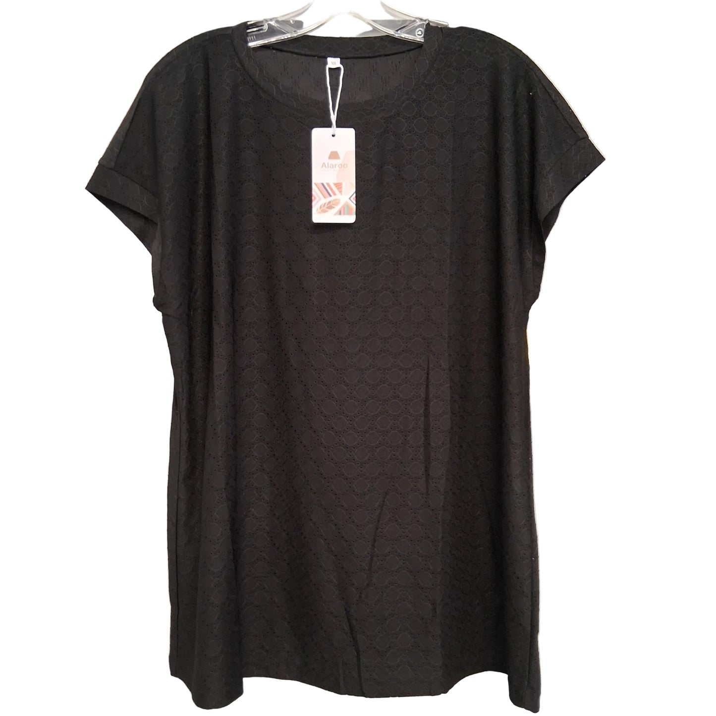Top Sleeveless By Alaroo In Black, Size:Xl