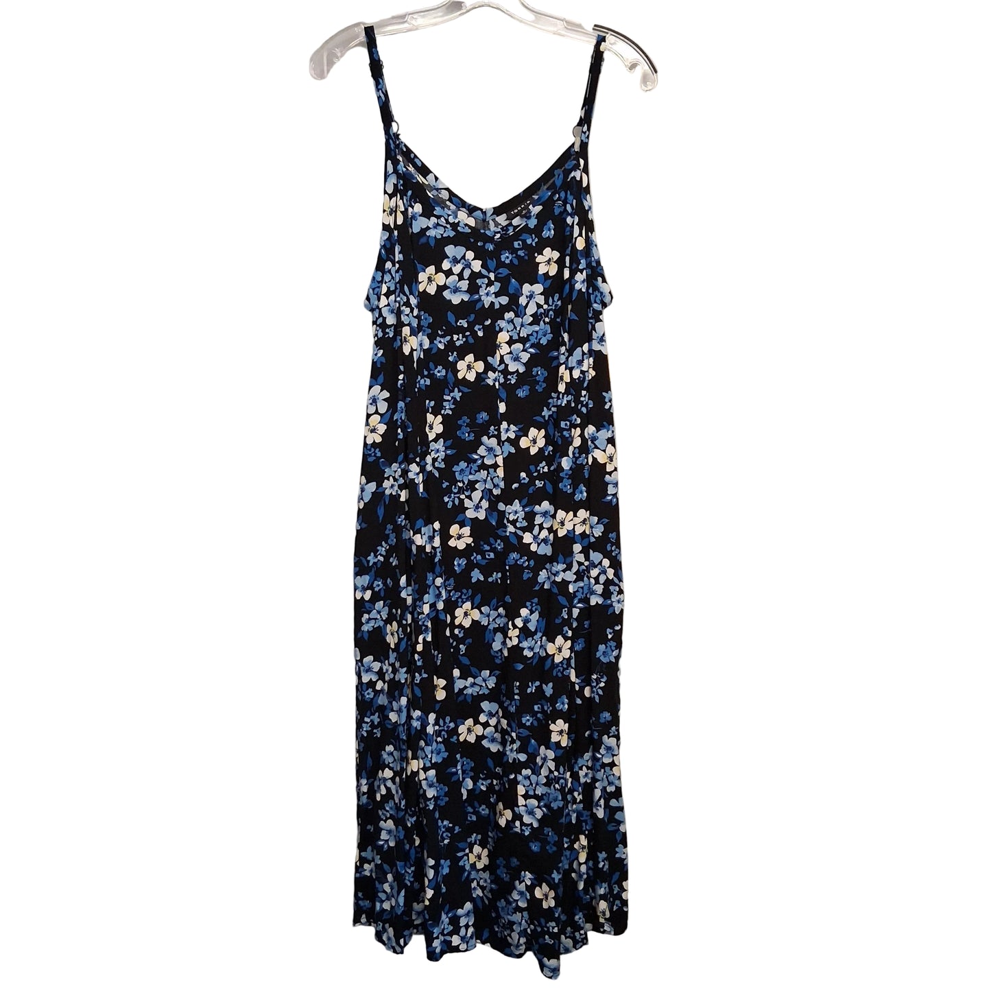 Dress Casual Midi By Torrid In Blue, Size:2X