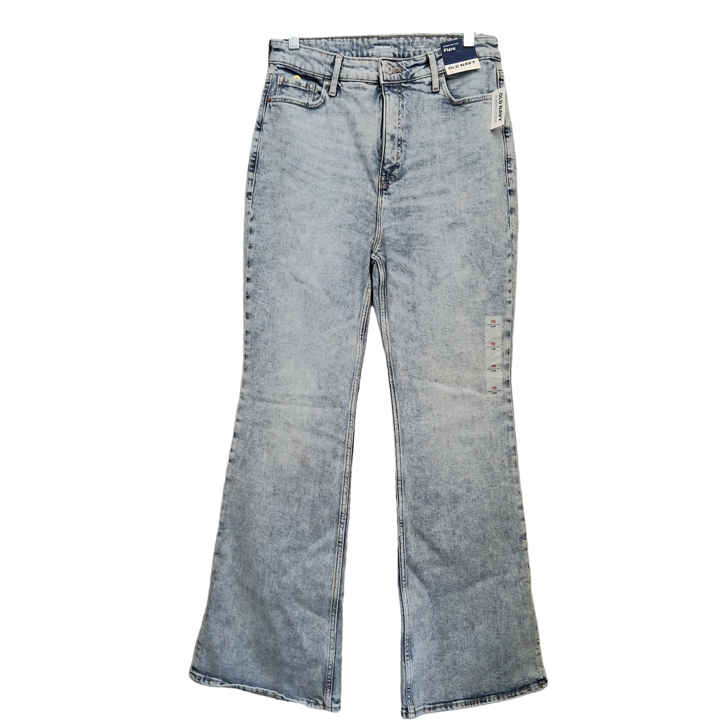 Jeans Flared By Old Navy In Blue Denim, Size:10