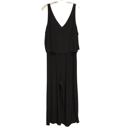 Jumpsuit By Tahari By Arthur Levine In Black, Size:Xl