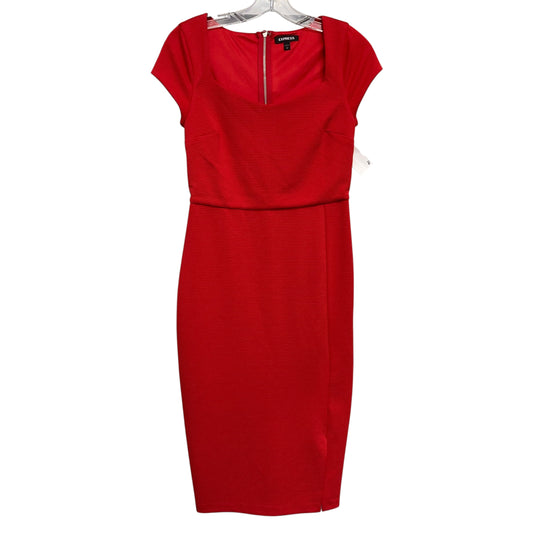 Dress Party Short By Express In Red, Size:Xs