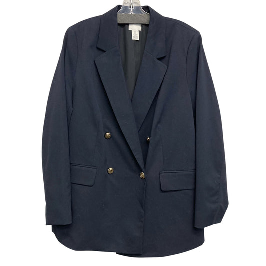 Blazer By H&M In Navy, Size:L