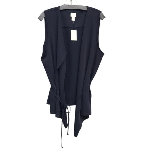 Vest Other By Chicos In Navy, Size:Xl