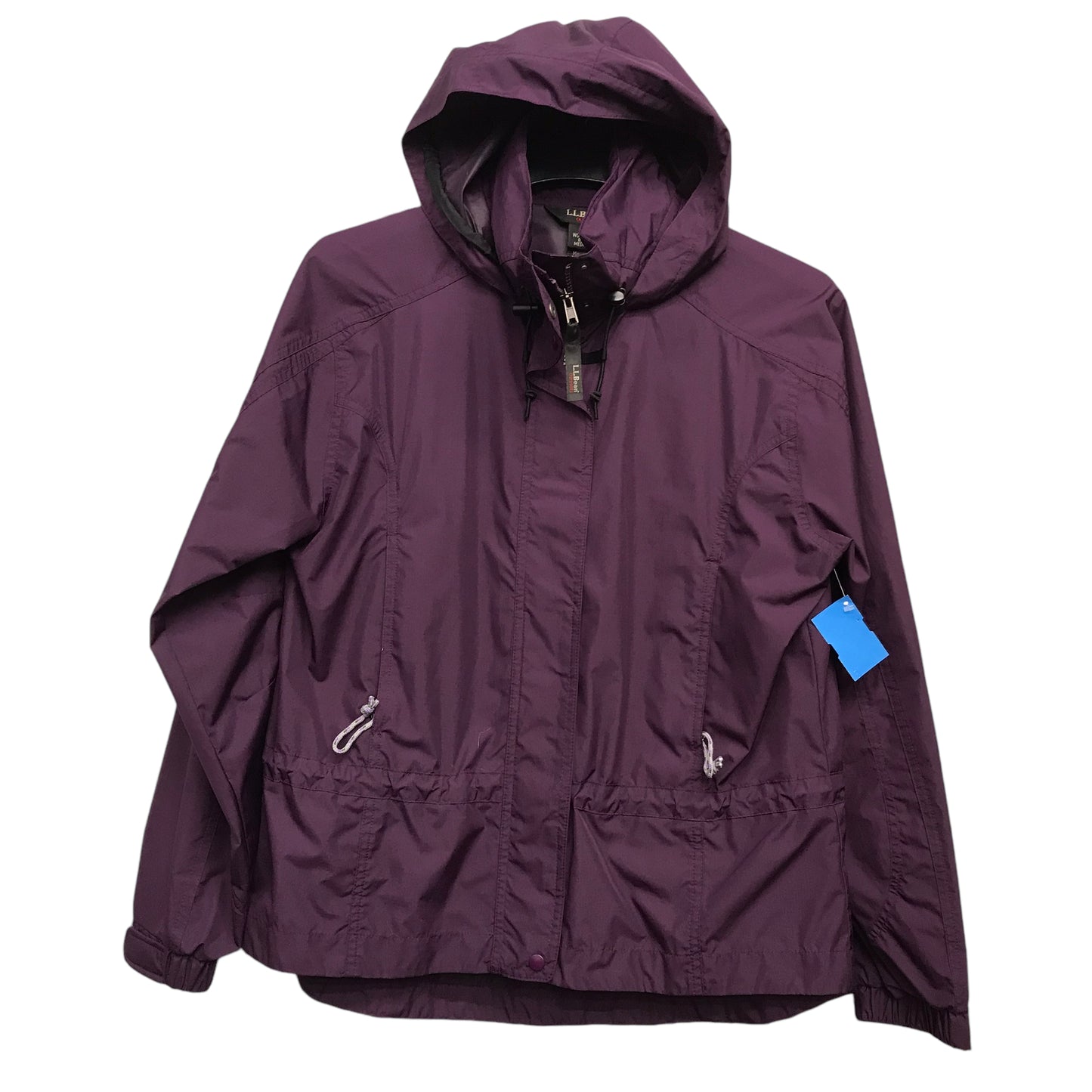 Jacket Windbreaker By L.L. Bean In Purple, Size:M