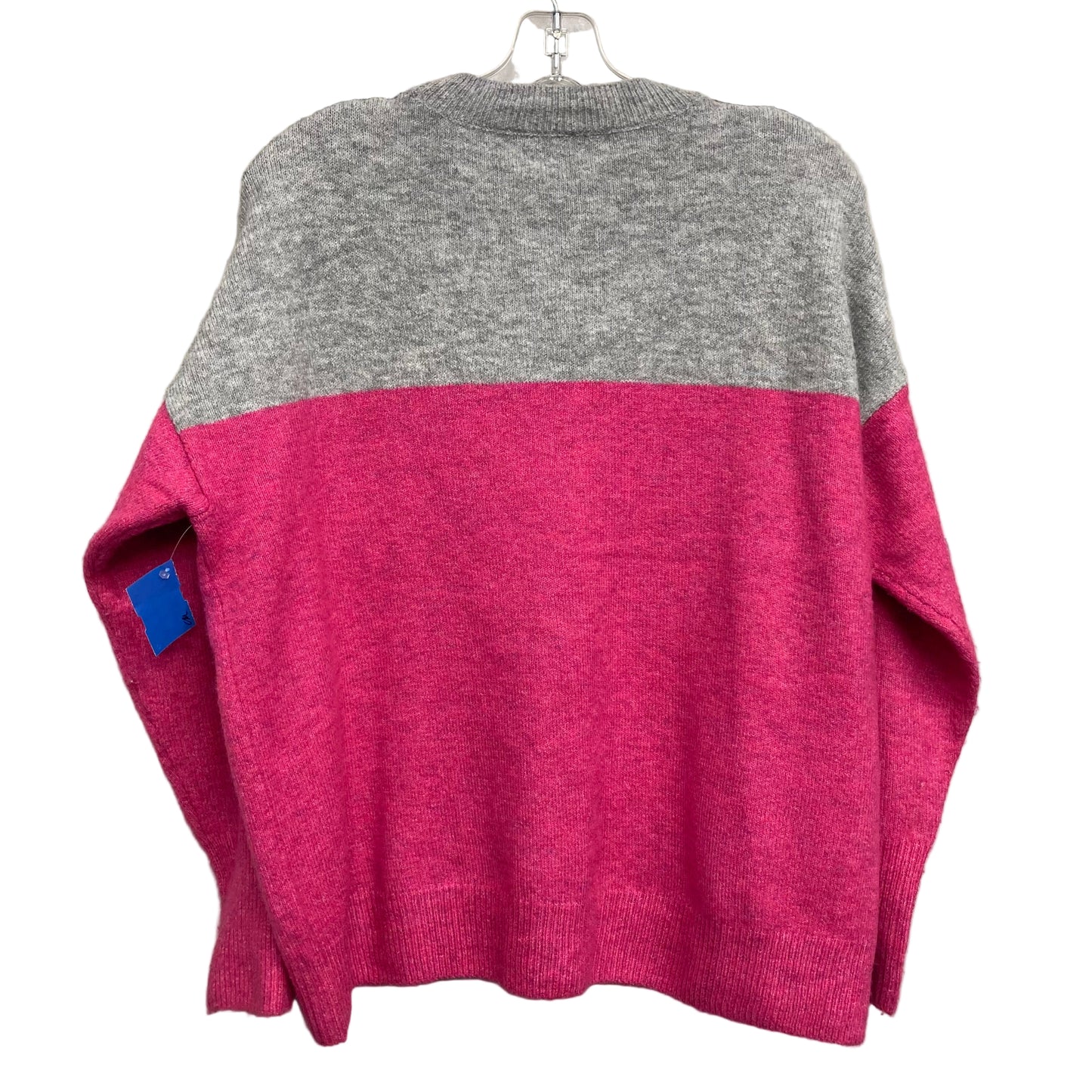 Sweater By Vince Camuto In Grey & Pink, Size:S