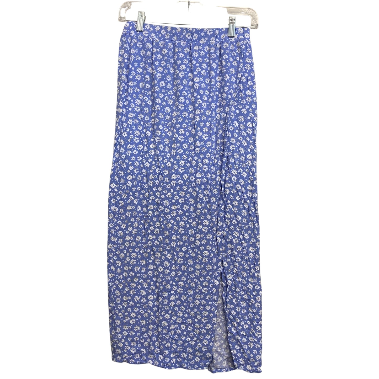 Skirt Maxi By Cmf In Blue & White, Size:4