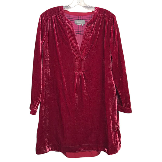 Dress Casual Short By Anthropologie In Pink, Size:S