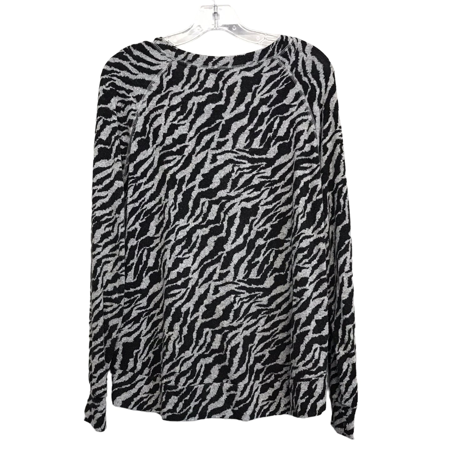 ZEBRA PRINT TOP LS by COIN 1804 Size:L