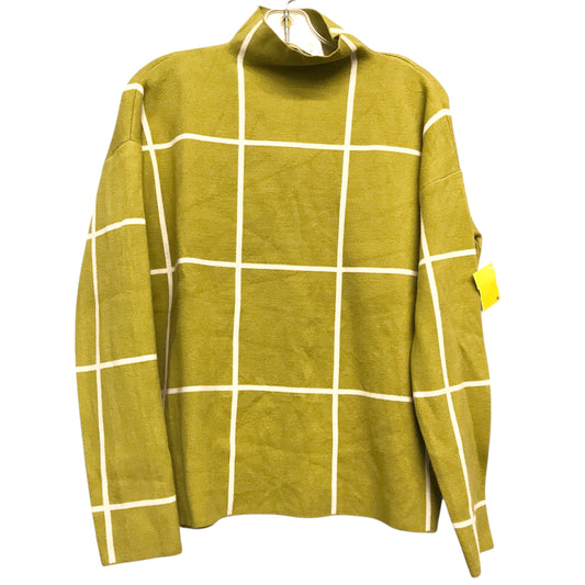 Sweater By Tahari In Plaid Pattern, Size:M