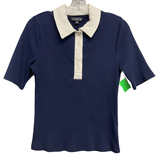 Top Ss By J. Crew In Navy, Size:M