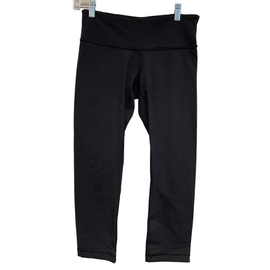 Athletic Capris By Lululemon In Black, Size:S