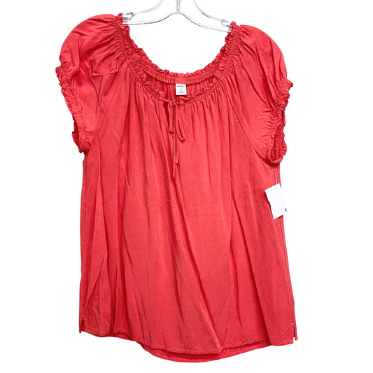 Top Ss Basic By Old Navy In Orange, Size:M