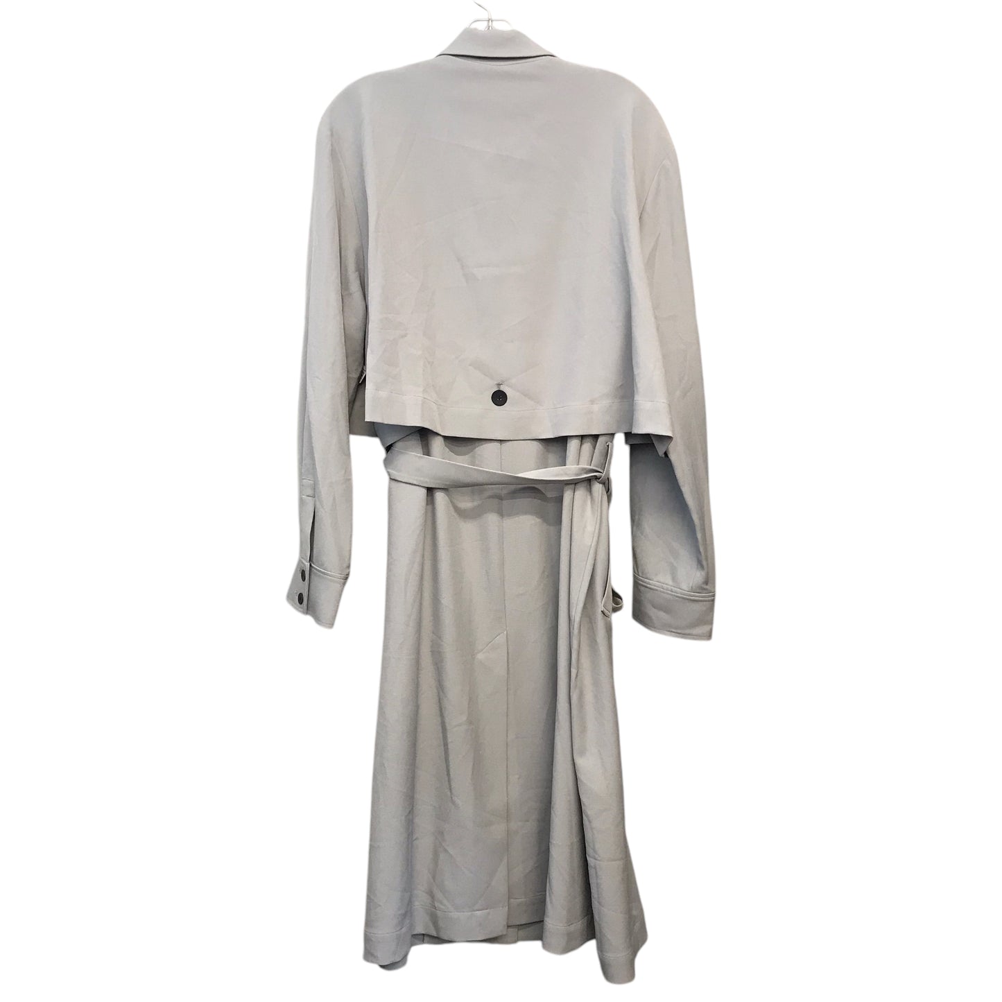 Coat Trench Coat By Lattelier In Grey, Size:M