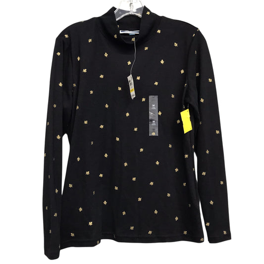 Top Ls By Karen Scott In Black, Size:M