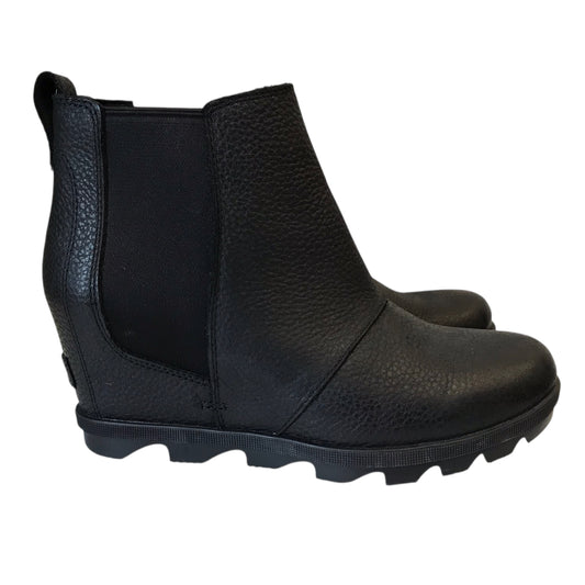 Boots Ankle Flats By Sorel In Black, Size:9.5