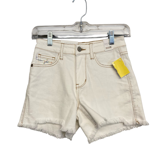 Shorts By Judy Blue In White Denim, Size:0