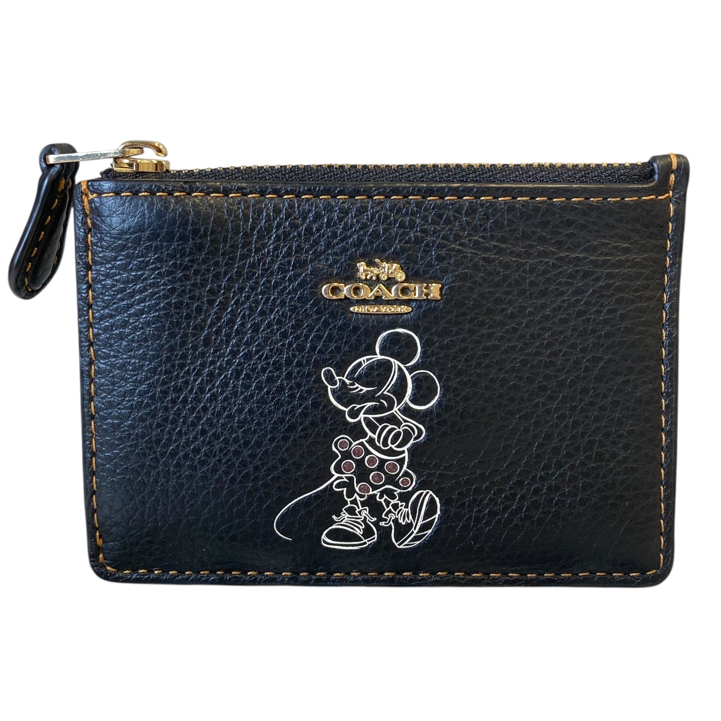 Wallet Designer By Coach In Black, Size:Small