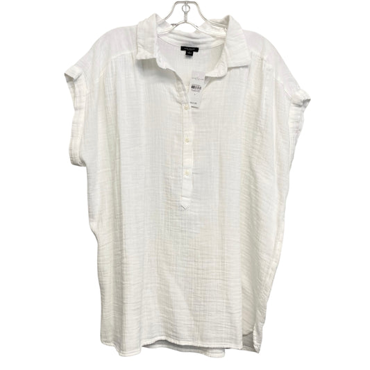Top Ss By Ann Taylor In White, Size:L