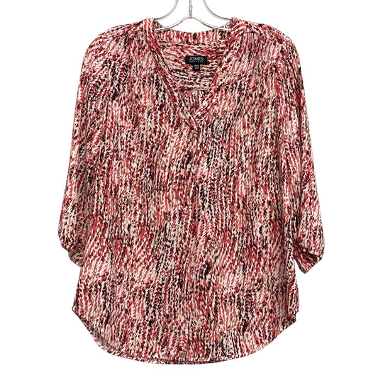 Top Ls By Jones New York In Coral, Size:Xsp