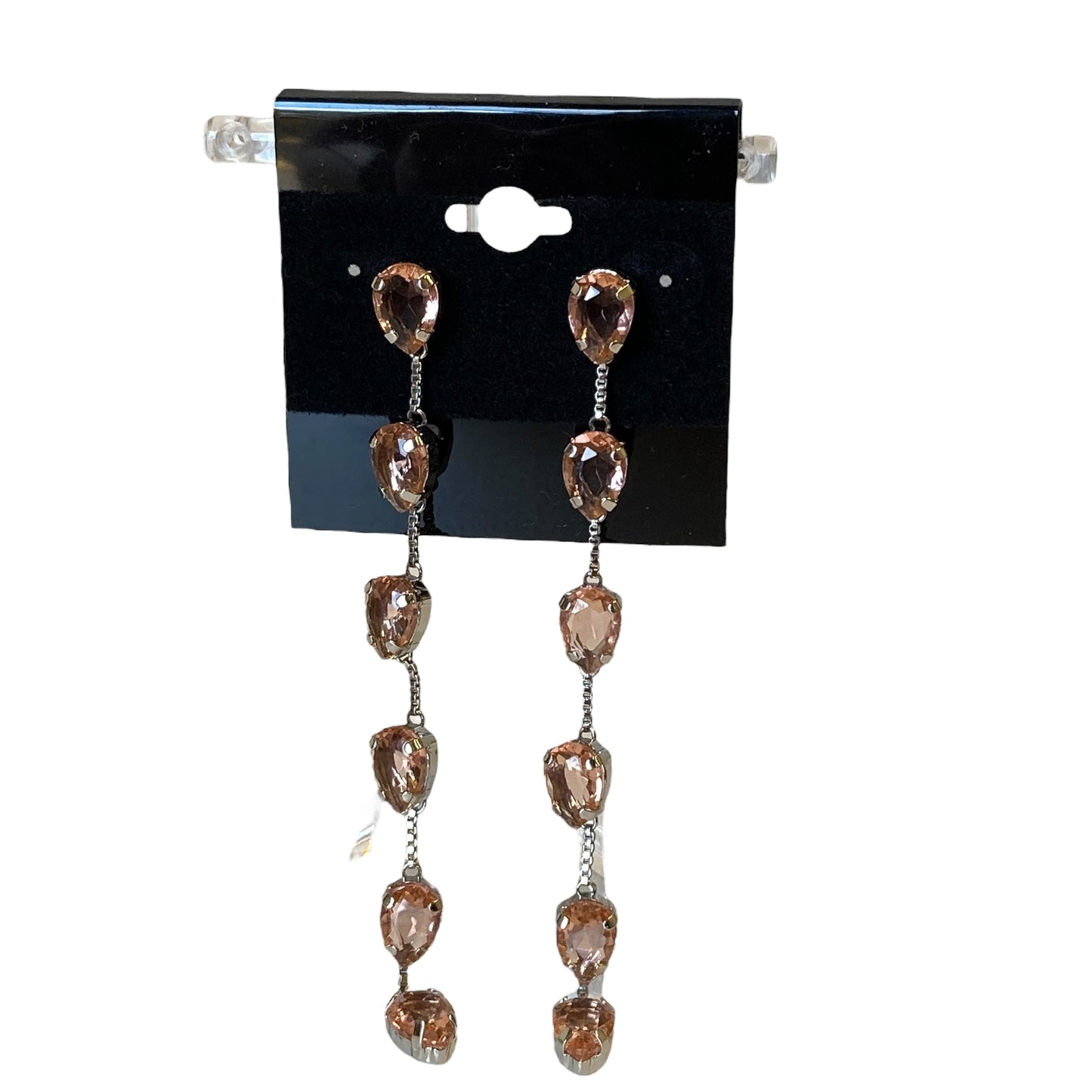 Earrings Dangle/Drop In Pink