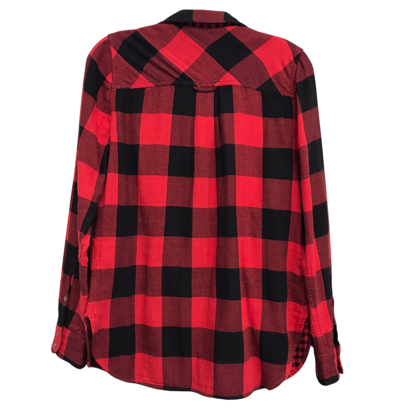Top Ls By J. Crew In Black & Red, Size:S