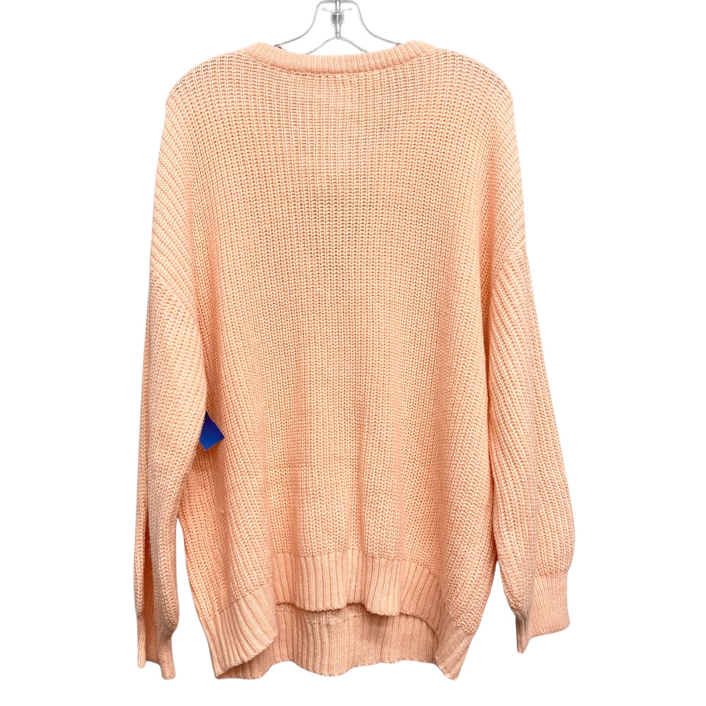 Sweater By Shein In Peach, Size:3X