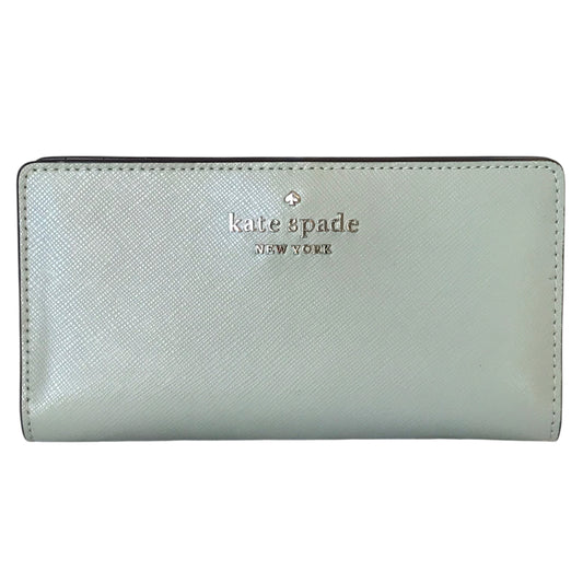 Wallet Designer By Kate Spade In Green, Size:Medium