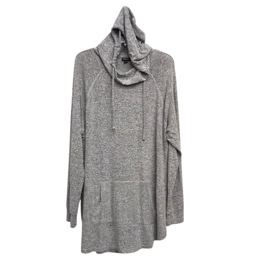 Sweater Hoodie By Torrid In Grey, Size:4X