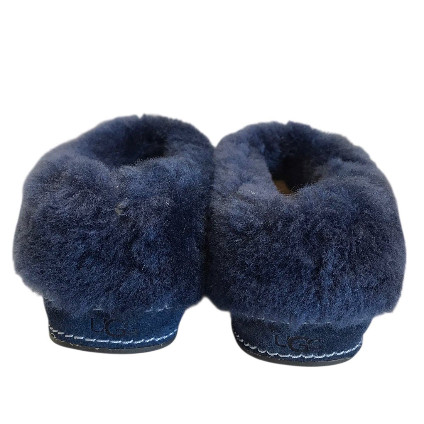 Slippers Designer By Ugg In Blue, Size:9