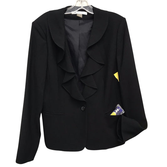 Blazer By Peter Nygard In Black, Size:L